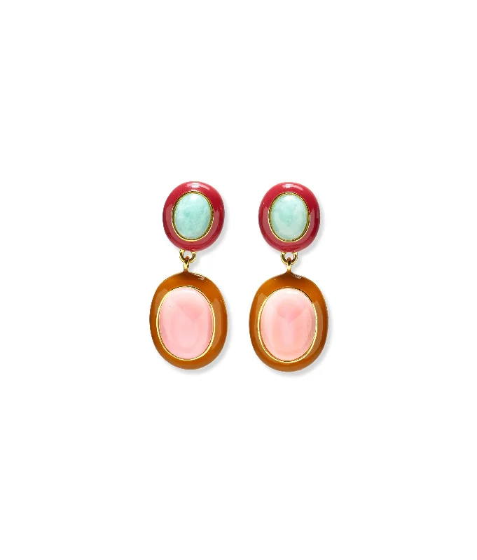 Once-A-Year Jewelry Sale – Grab Your Favorites Now Papaya Earrings in Pink Conch