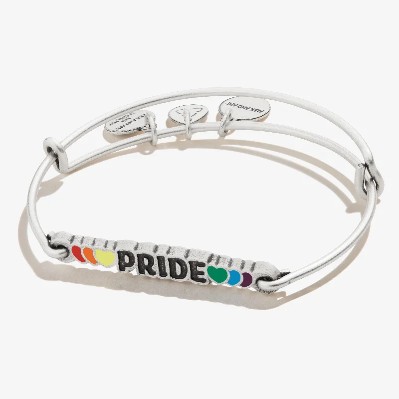 Your Dream Jewelry At Dream Prices 'Pride' Inline Charm Bangle