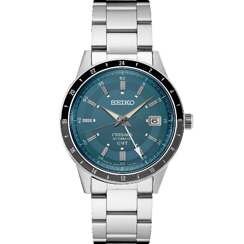 Flash Sale On Elegant Jewelry – Don't Miss Out Seiko Presage Automatic GMT SSK009