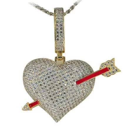 JDA1022 - Silver Heart Pendant