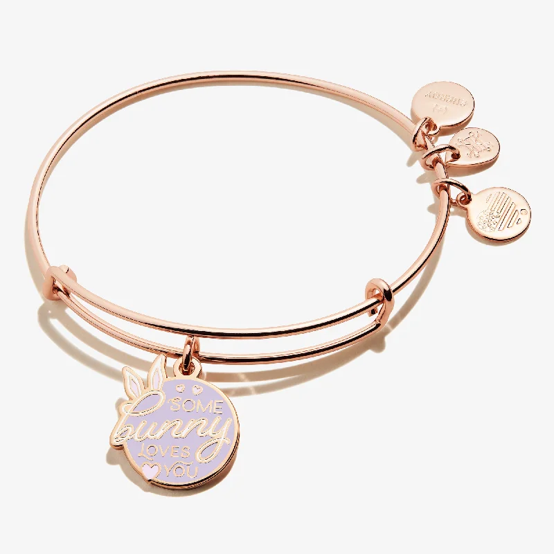 Upgrade Your Jewelry Collection For Less 'Some Bunny Loves You' Charm Bangle