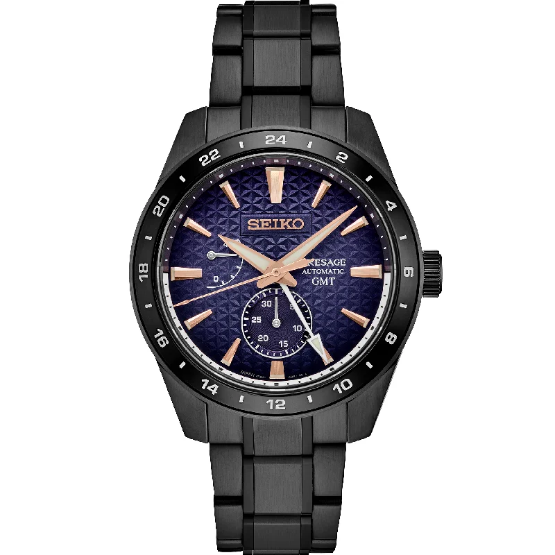 Personalized Engraved Jewelry For Meaningful Gifts Seiko Presage GMT SPB361 Limited Edition Release