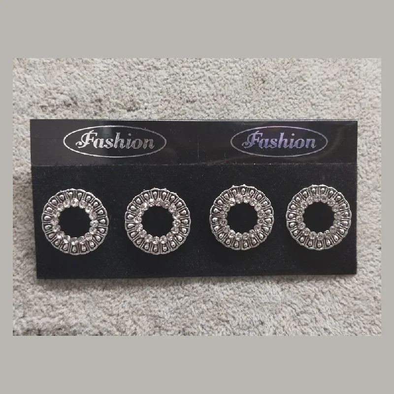 Fashion-Forward Jewelry At Incredible Prices Tahura Oxidised Plated Stud Earrings