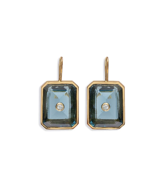 Shop Signature Jewelry Styles At Exclusive Prices Tile Earrings in Denim