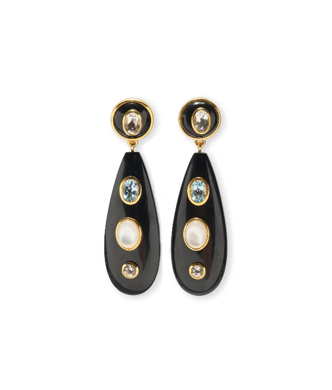 Shop Fine Jewelry With Amazing Deals Torre Earrings in Midnight Sparkle