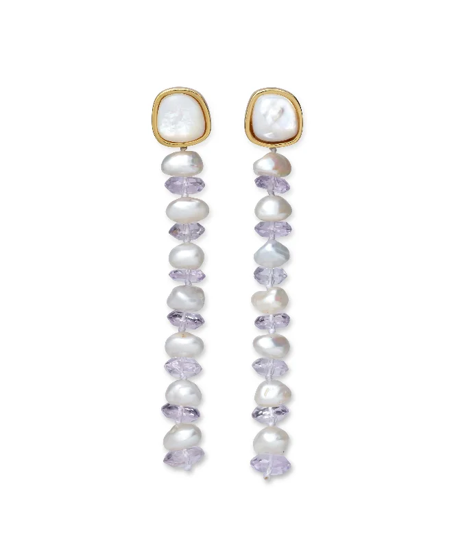 Last Chance To Grab Your Favorite Jewelry At A Discount Wisteria Column Earrings