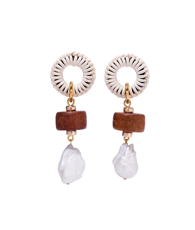 Grab Exquisite Jewelry At The Lowest Prices Woven Saddle Earrings