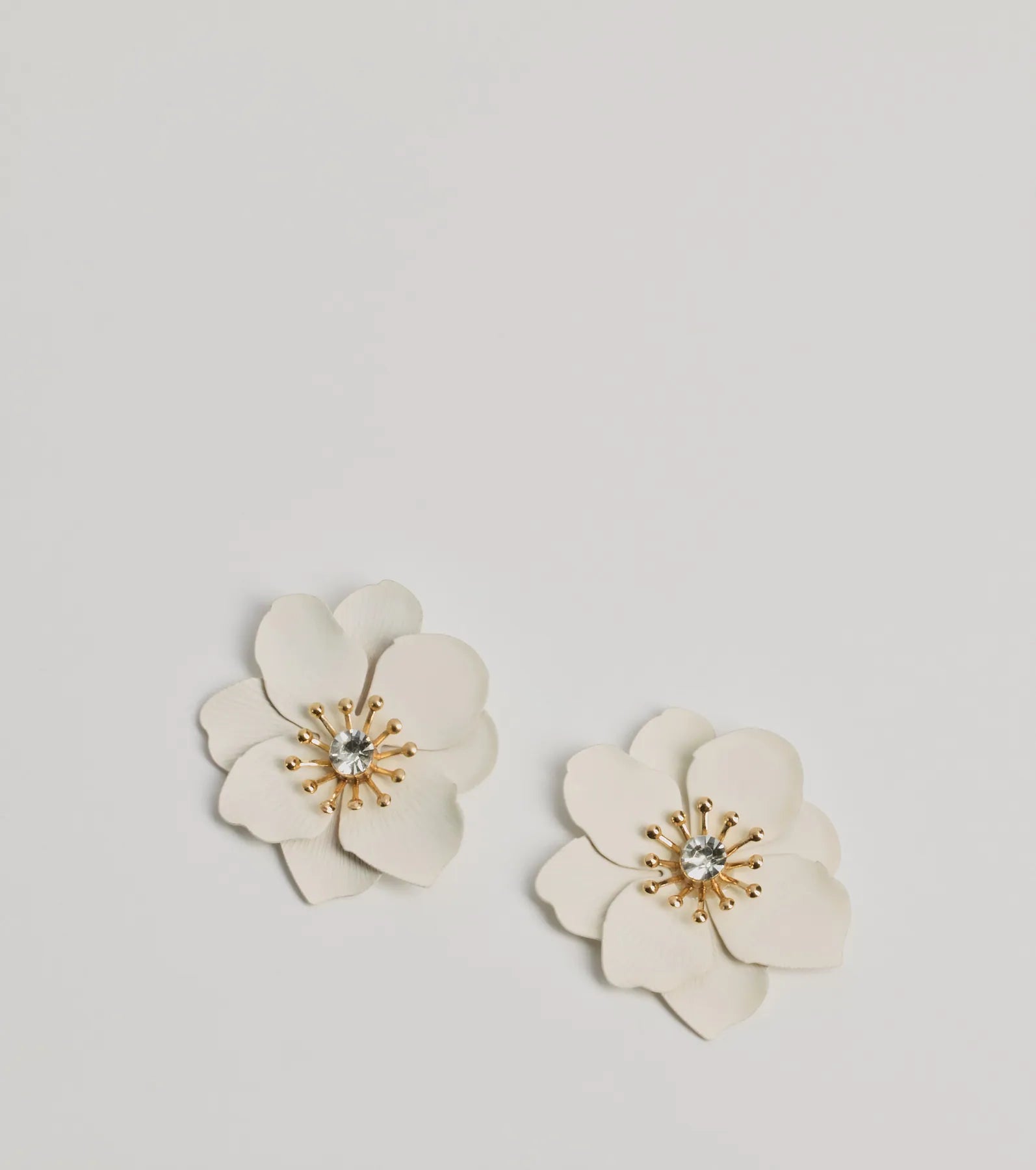 Breathtaking Jewelry, Breathtaking Prices Blooming Glam Flower Stud Earrings